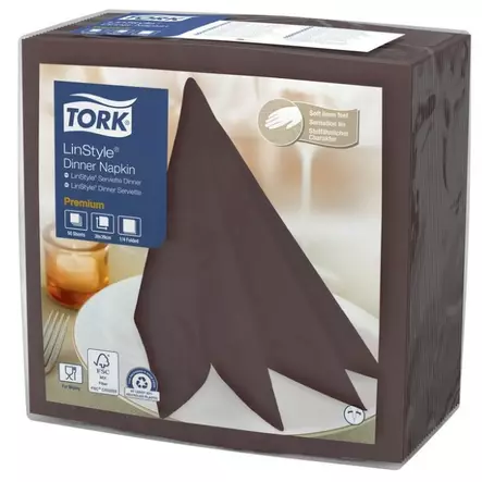 Lautasliina 39x39cm TORK Linstyle Dinner - Servietit ja lautasliinat - 189213 - 1