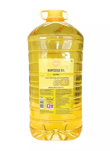 Rapsiöljy 5L DAVA - Mausteet ja maustaminen - 174973 - 1