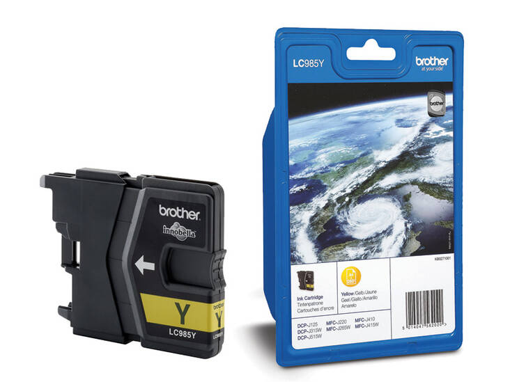 BROTHER LC985Y mustesuihku - Mustesuihkuvärit Brother - 124593 - 1