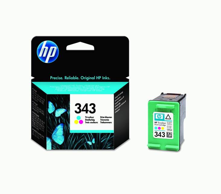 HP 343 C8766EE mustesuihku - Mustesuihkuvärit HP - 112323 - 1