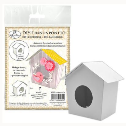 Linnunpönttö DIY-askartelu - Askartelutarvikkeet/kartongit - 164323 - 1