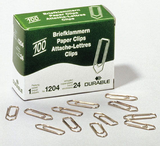 Paperiliitin 26mm DURABLE - Paperiliittimet ja puristimet - 169393 - 1