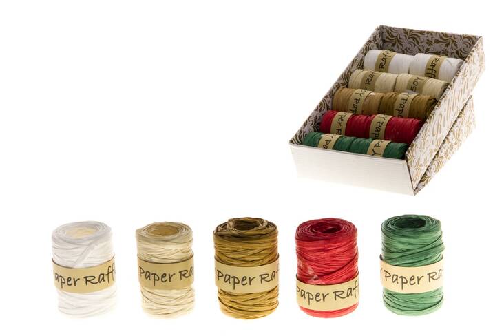 Paperinaru 3cm/45m KAPEL - Lahjanauhat ja rusetit - 150083 - 1