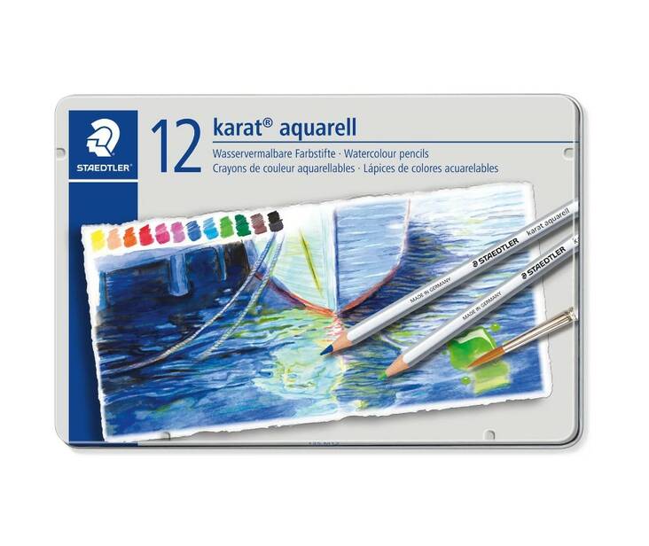 Puuvärikynä 12/srj STAEDTLER Karat - Puuvärit - 156833 - 1
