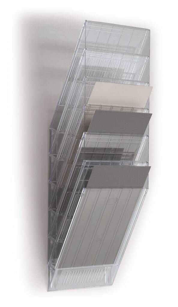 Seinäteline A4/6-os DURABLE Flexibox - Esitetelineet ja tarvikkeet - 117073 - 1