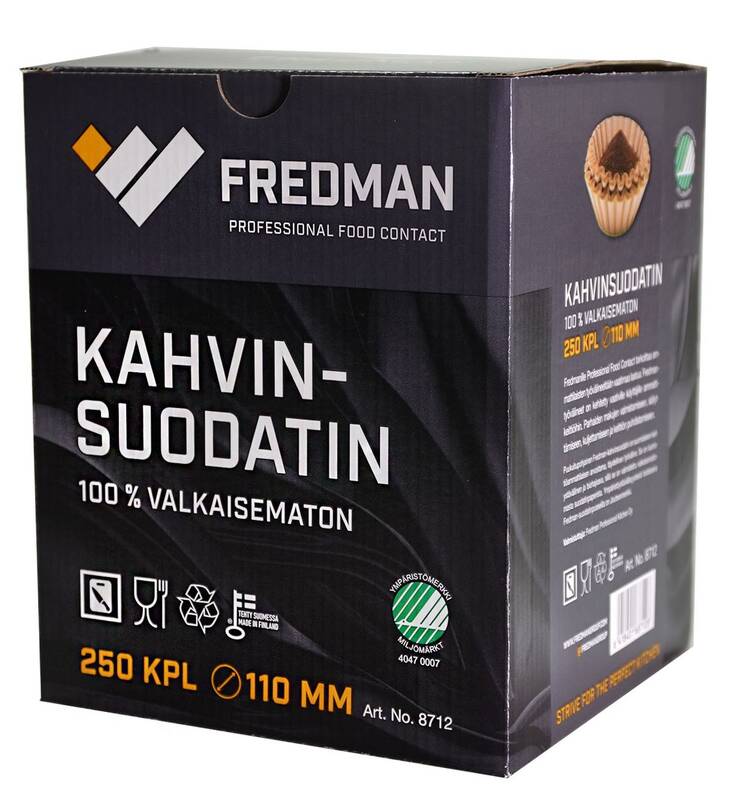 Suodatinpussi 110mm FREDMAN - Elintarvikepaperit ja -pussit - 145943 - 1
