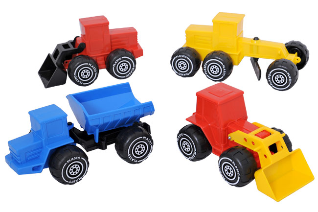 Työajoneuvot 17 - 20cm PLASTO - Lelut - 159883 - 1