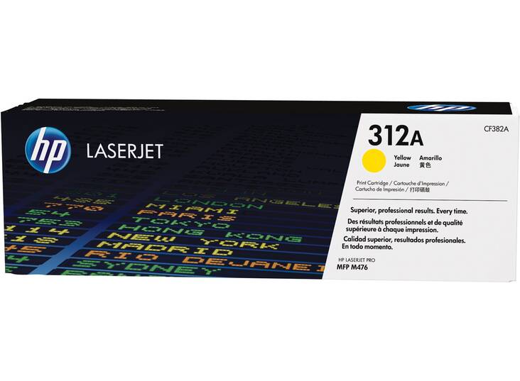 Värikasetti HP 312A CF382A laser - HP laservärikasetit ja rummut - 132753 - 1