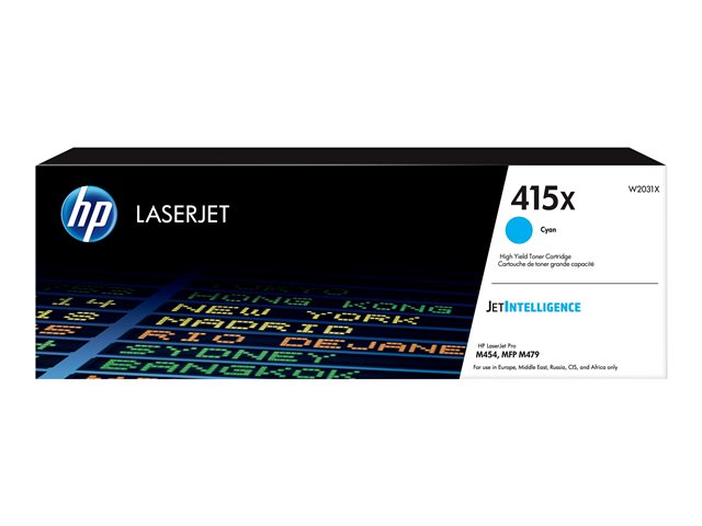 Värikasetti HP 415X W2031X - HP laservärikasetit ja rummut - 159743 - 1