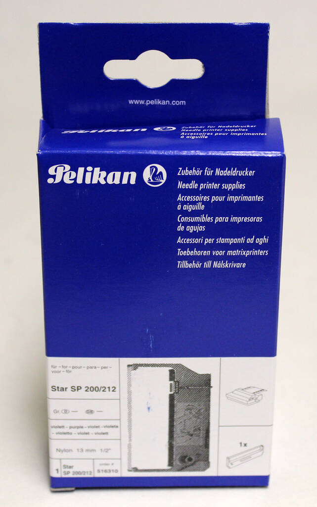 Värinauha PELIKAN STAR SP200/212 - Matriisi-ja konekirjoituskasetit - 100943 - 1