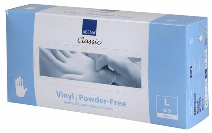 Vinyylikäsine L/9 Classic ABENA - Suojavarusteet (käsineet,päähineet yms) - 119023 - 1