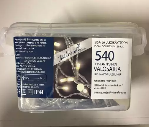 Valosarja 40,4m 540led - Kausivalot - 180773 - 1