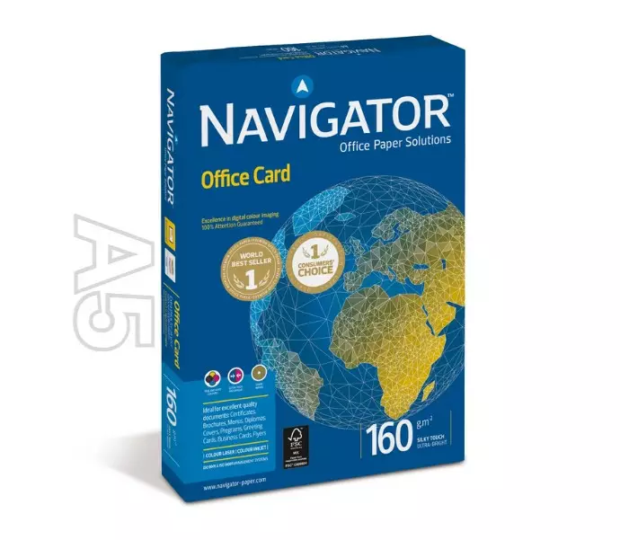 Kopiopaperi A5/160g NAVIGATOR - Kopiopaperit - 189673 - 1