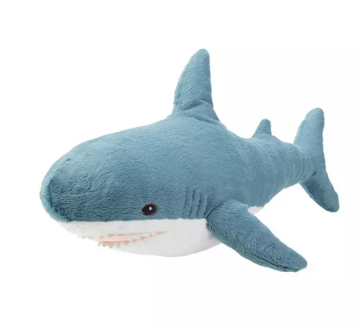 Pehmolelu pikkuhai 55cm Blåhaj - Lelut - 185903 - 1