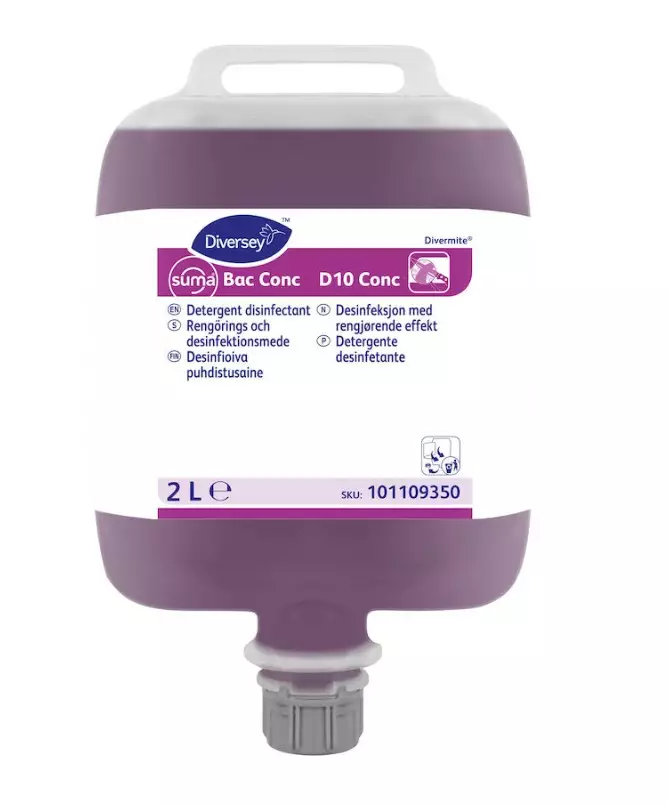 Puhdistusaine 2L Suma Bac conc D10 - Yleispuhdistusaineet - 182823 - 1