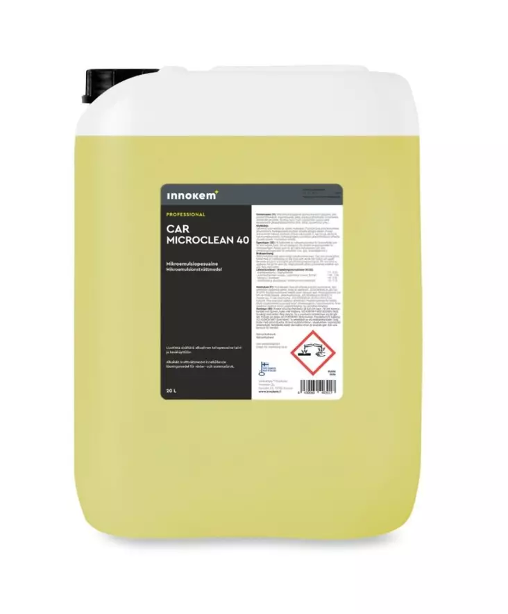 Tehopesuaine 20L INNOKEM Microclean 40 - Rasvan ja pinttyneen lian poistoaineet - 166623 - 1