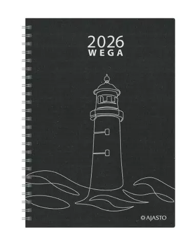 Wega Eko, musta - Pöytäkalenterit - 185253 - 1