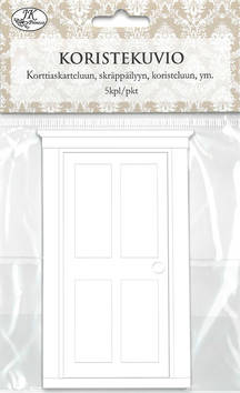 Koristekuvio Ovi 5kpl/pkt - Askartelutarvikkeet - 156584 - 1