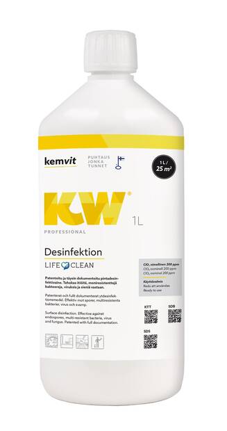 Pintadesinfektioaine 1L KW Desinfektion - Desinfioivat aineet - 158714 - 1