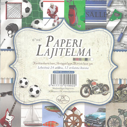 Skräppäyslehtiö Harrastukset 6x6 - Askartelutarvikkeet - 146494 - 1