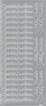 Ääriviivatarra Hyvää joulua - Tarrat ja tarrakirjat - 143424 - 1