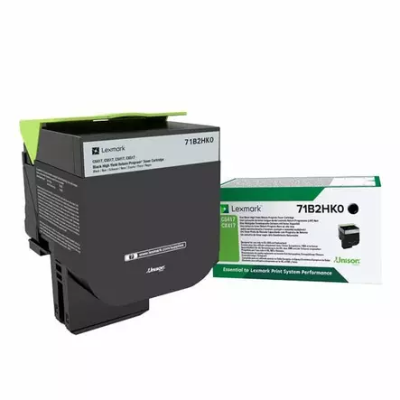 Värikasetti LEXMARK 71B2HK0 laser - Lexmark laservärikasetit ja rummut - 158624 - 1