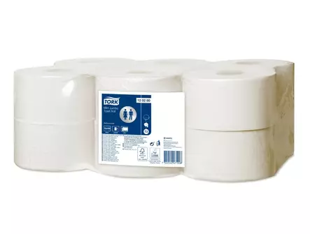 WC-paperi TORK Advanced T2 Mini Jumbo - Minijumborullat ja annostelijat - 113224 - 1