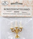 Koristekynttelikkö mini 4,5cm - Askartelutarvikkeet/kartongit - 163764 - 1