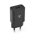 Seinälaturi 1x USB-A - 2.4 A NEDIS - Puhelintarvikkeet - 173274 - 1