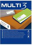 Tulostustarra 52,5x29,7 MULTI3 40-jak - Tulostus- ja kopiotarrat - 127314 - 2