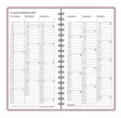 Agenda, ruusukulta - Taskukalenterit - 185204 - 2