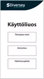 Käyttöliuosetiketti DIVERSEY - Käyttöliouspullot ja -etiketit - 186824 - 1