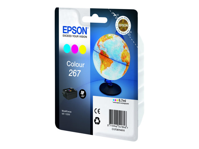 EPSON 267 CMY mustesuihku - Mustesuihkuvärit Epson - 150614 - 1