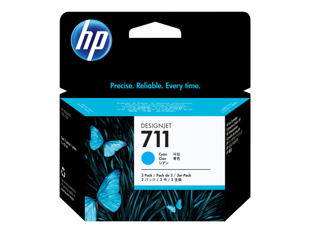HP 711 CZ134A mustesuihku - Mustesuihkuvärit HP - 133394 - 1