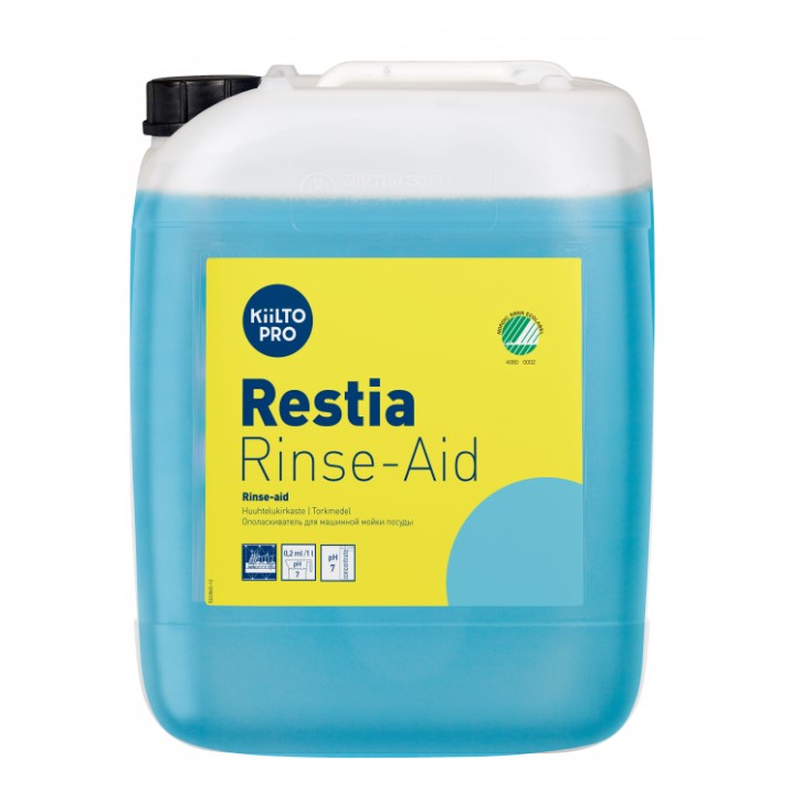 Huuhtelukirkaste 20L KIILTO Restia - Astianpesuaineet ja keittiön puhtaus - 162794 - 1