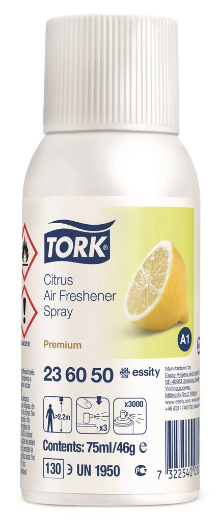 Ilmanraikastin 75ml TORK A1 - Raikastimet ja annostelijat - 118924 - 1