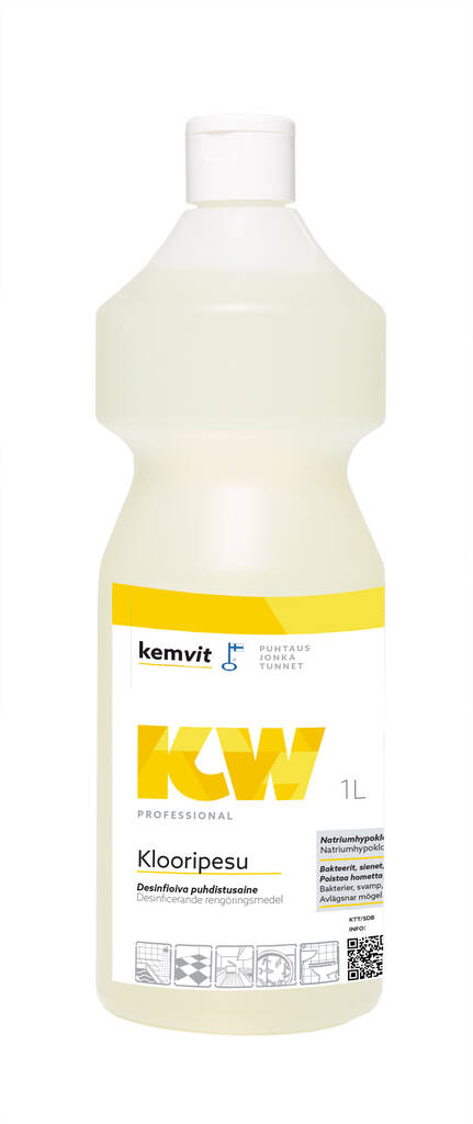 Klooripesu 1L KW - Desinfioivat aineet - 156684 - 1