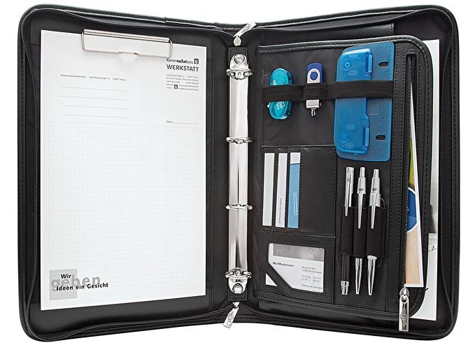 Kokouskansio A4 4-renkainen WEDO - Tilaus- ja kokouskansiot - 127264 - 1