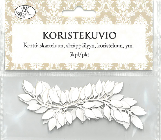 Koristekuvio oksa 5kpl/pkt - Askartelutarvikkeet - 158644 - 1