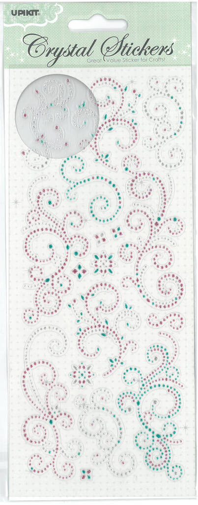 Kristallitarra koristekuviot - Tarrat ja tarrakirjat - 135984 - 1