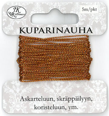 Kuparinauha 5m - Askartelutarvikkeet - 155364 - 1