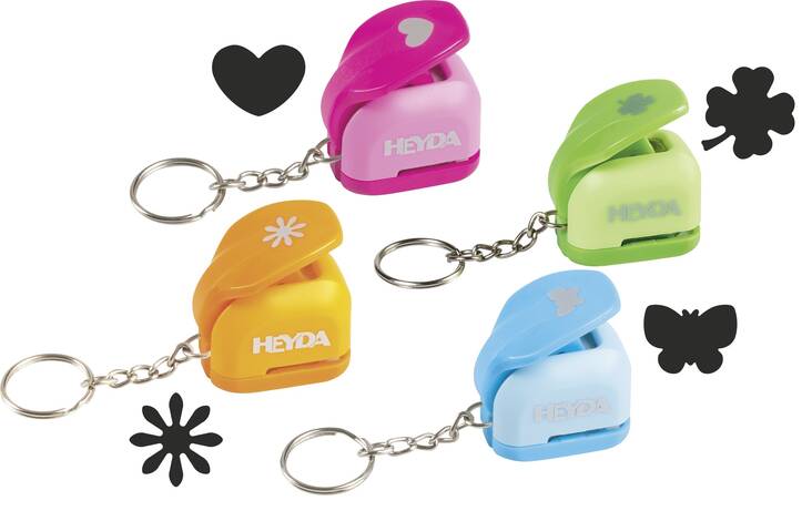 Kuviolävistäjä avaimenperä HEYDA - Askartelutarvikkeet - 137444 - 1