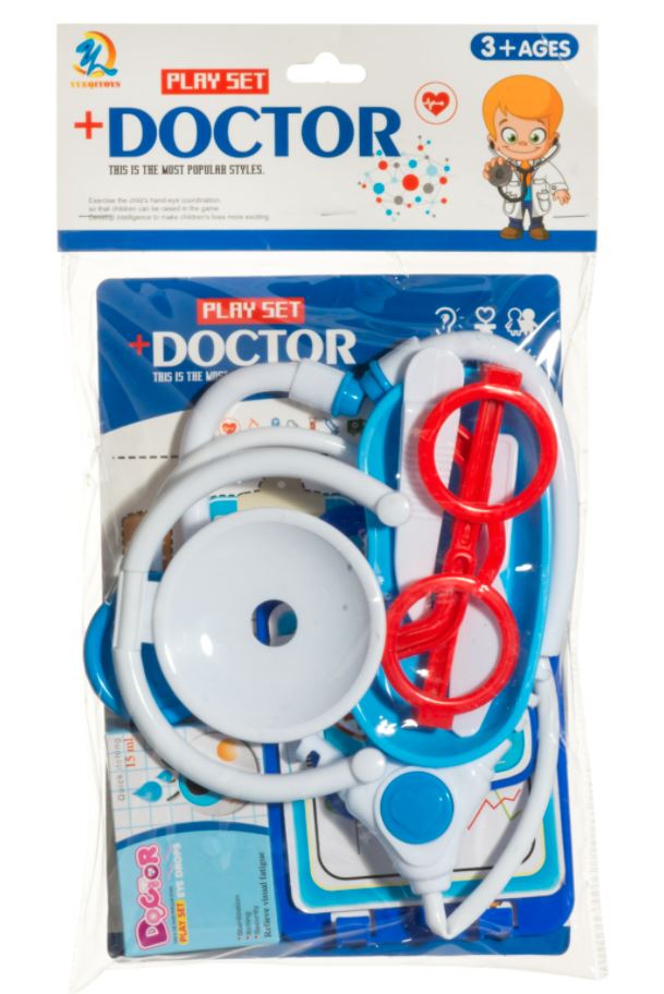 Lääkärintarvikkeet leikkisetti 10-osaa - Lelut - 168564 - 1