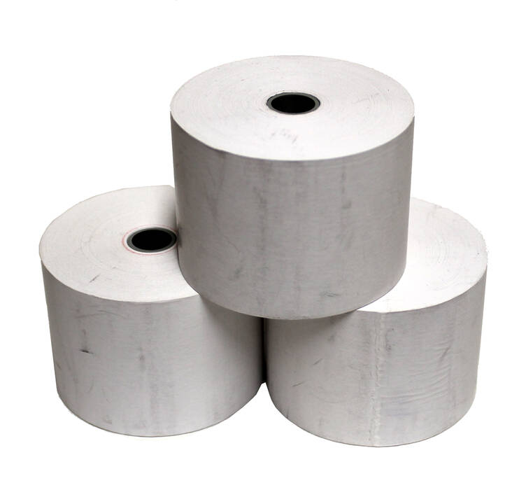 Lämpöpaperirulla 57x64x12mm (50m) - Lämpöpaperirullat - 126134 - 1