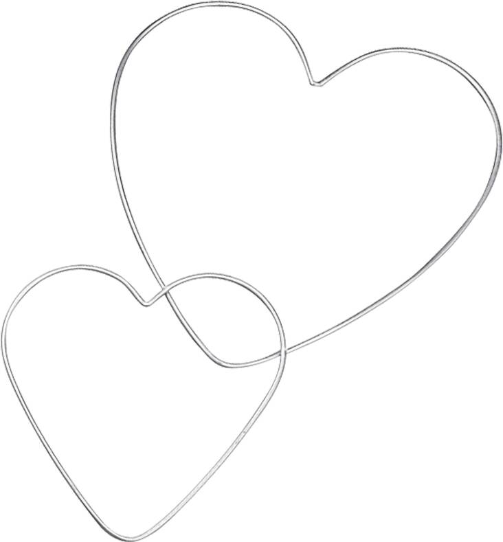 Metallilankasydän 20cm - Askartelutarvikkeet - 145374 - 1