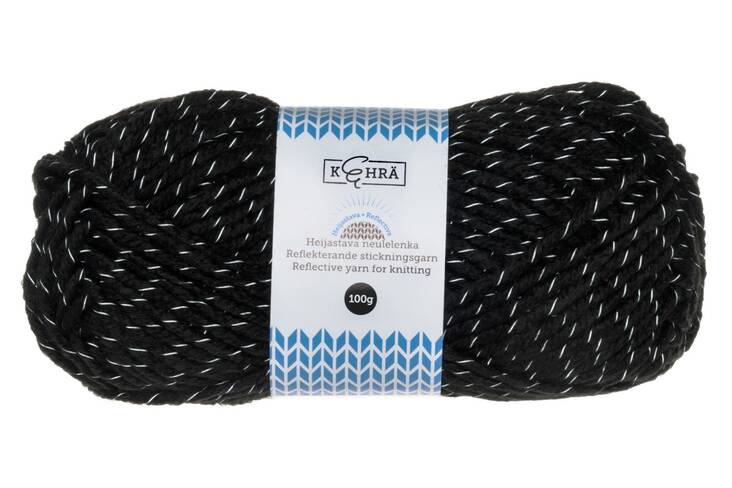 Neulelanka heijastava 100g KEHRÄ - Käsityötarvikkeet - 156354 - 1