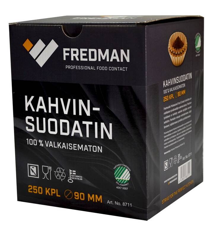Suodatinpussi 90mm FREDMAN - Elintarvikepaperit ja -pussit - 145944 - 1