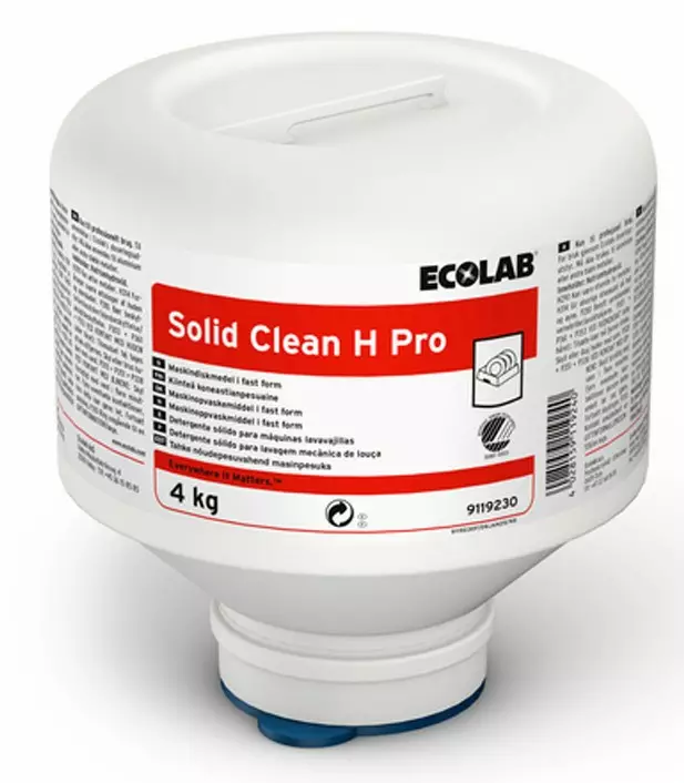 Astianpesuaine 4kg ECOLAB Solid Clean H Pro - Astianpesuaineet ja keittiön puhtaus - 162714 - 1