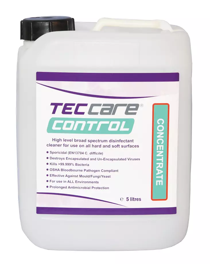 Desinfioiva puhdistusaine 5L TECcare CONTROL - Desinfioivat aineet - 187274 - 1