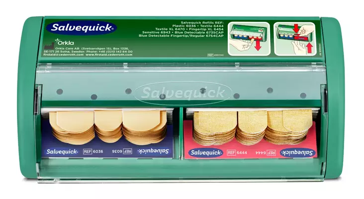 Laastariautomaatti CEDERROTH Salvequick - Ensiaputuotteet  - 127014 - 1